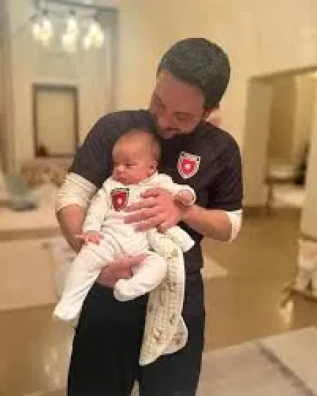 الأمير الحسين وابنته