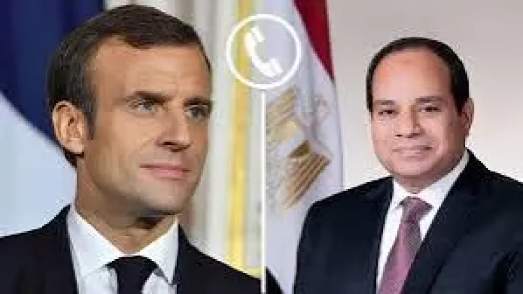 السيسي وماكرون 