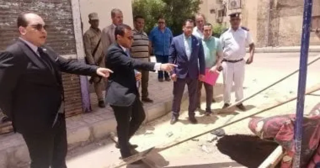 فريق النيابة الإدارية يعاين بقصور ثقافة الأقصر