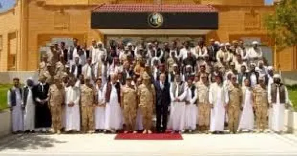  لقاء مع شيوخ وعواقل محافظة مطروح