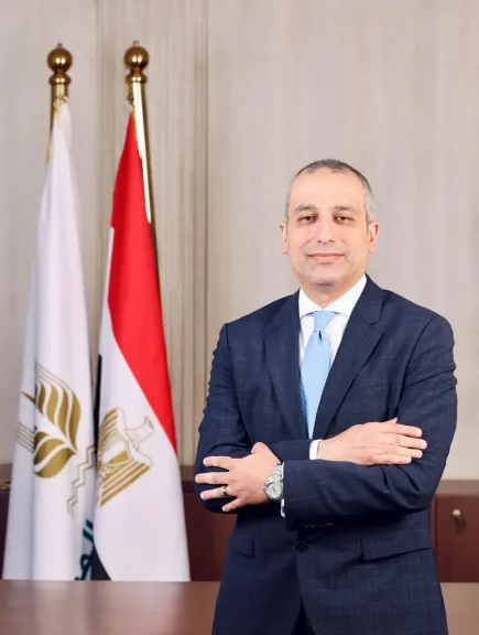 محمد أبو السعود الرئيس التنفيذي للبنك الزراعي المصري 