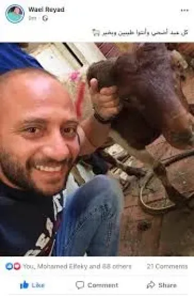 ذبح الأضحية 