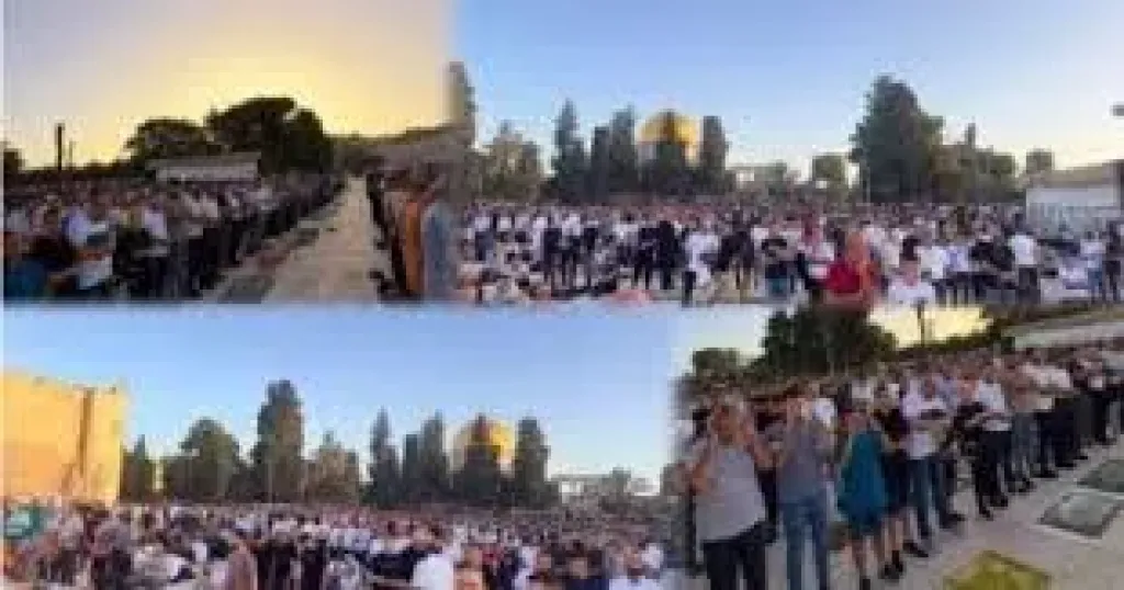 صلاة العيد بالقدس 
