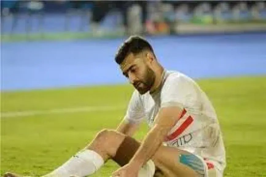 حمزة المثلوثى لاعب الزمالك