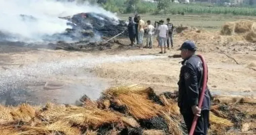 السيطرة على الحريق
