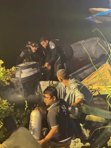 جانب من متابعه الانقاذ