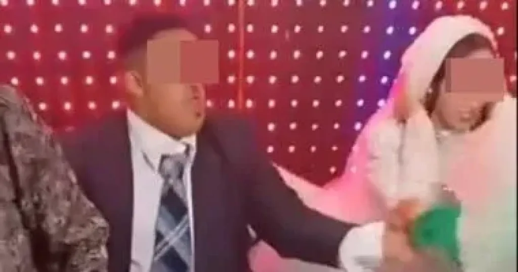 جانب من حفل الزفاف
