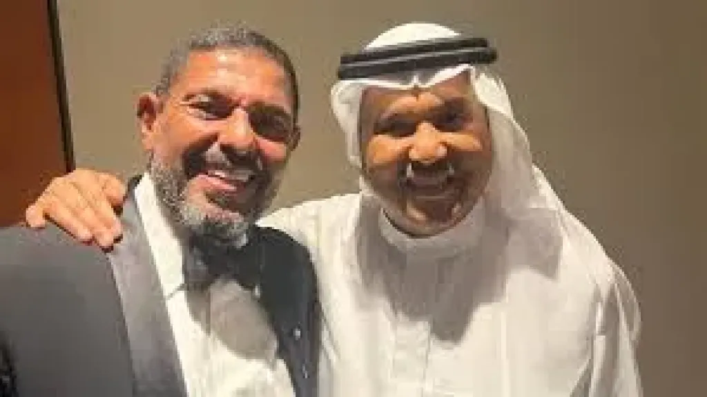 فنان العرب محمد عبده والمايسترو هانى فرحات