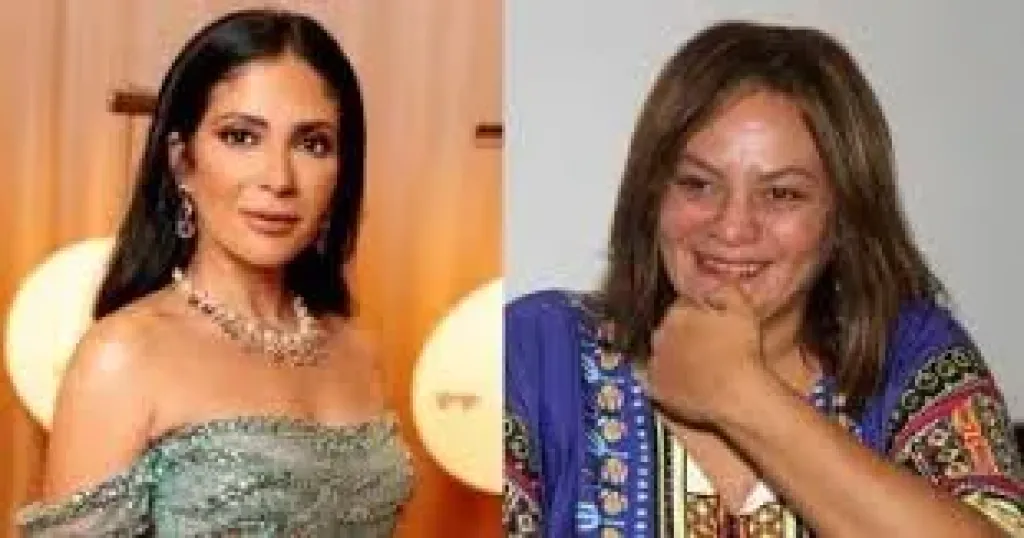 منى زكي وكاملة أبو زكري
