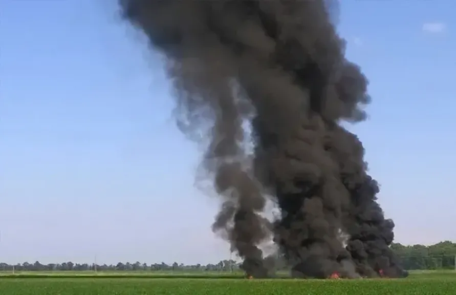 حادث تحطم طائرة 