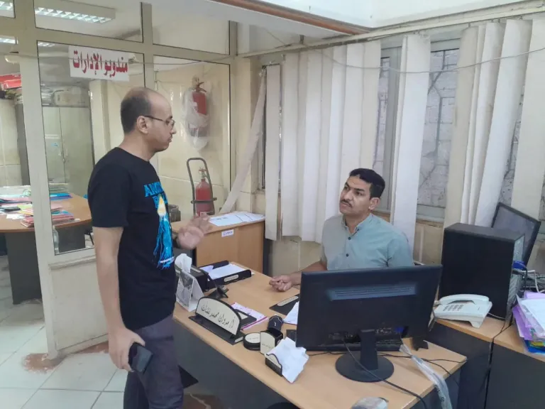 جانب من متابعه 