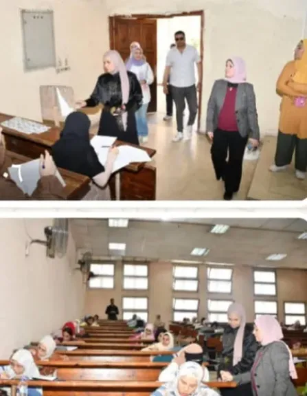 مراقبه لجان الامتحانات 