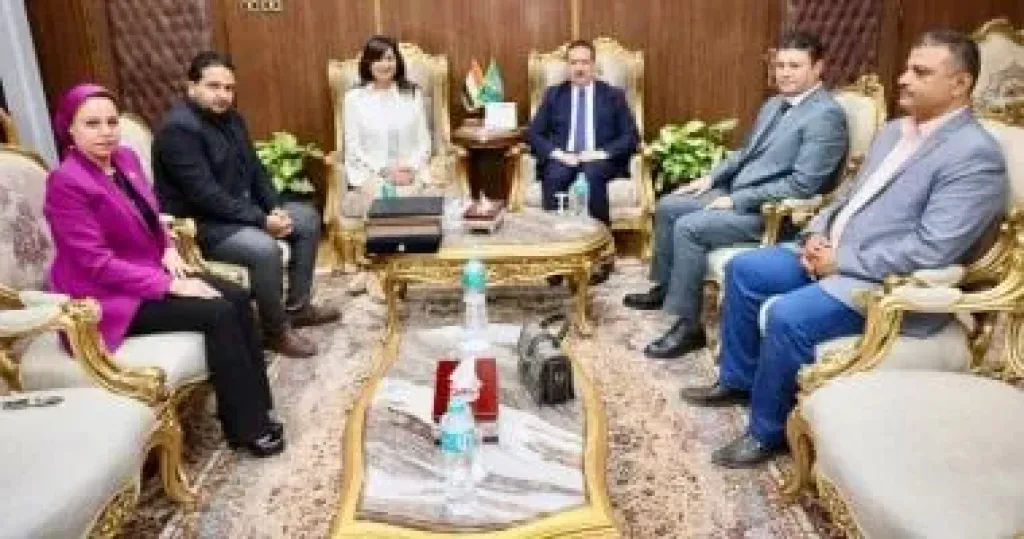 محافظ المنوفية يستقبل وفد التحالف الوطني