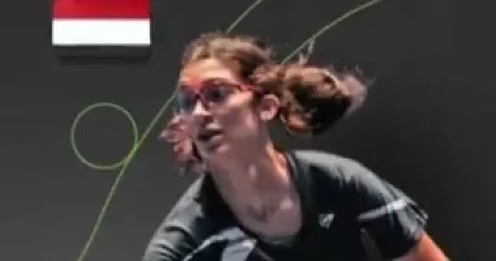 أمينة عرفي بطل كأس العالم للناشئين
