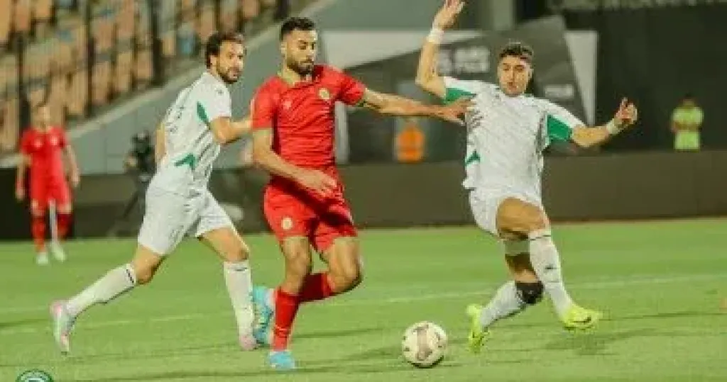 حسام حسن مهاجم فريق مودرن سبورت