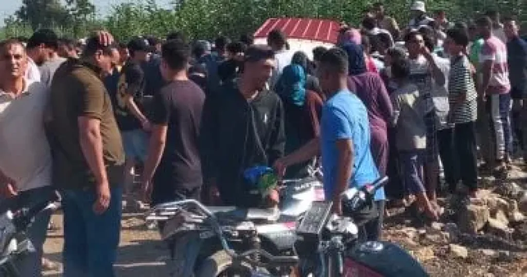 حادث تصادم سيارتين بكفر الشيخ