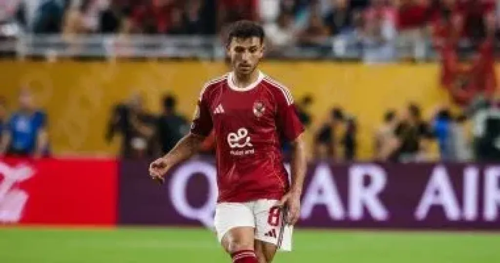 حمدى فتحى لاعب فريق الأهلى