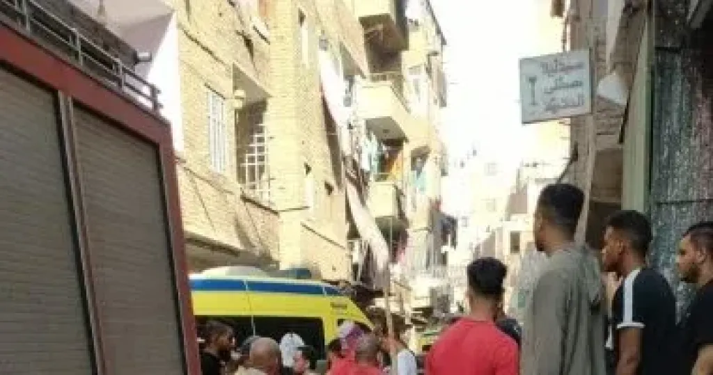 عقار حدائق القبة المنهار