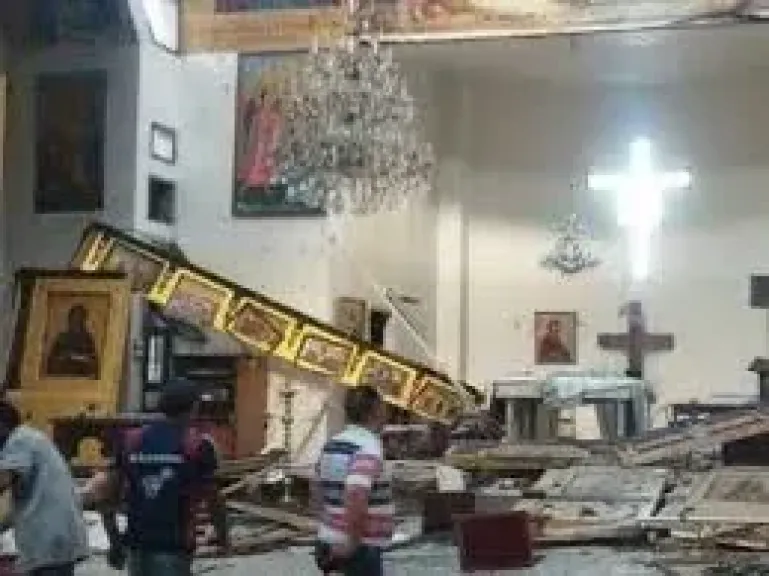  تفجير كنيسة بدمشق ..