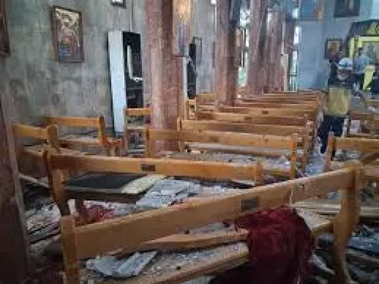  تفجير كنيسة بالعاصمة السورية دمشق