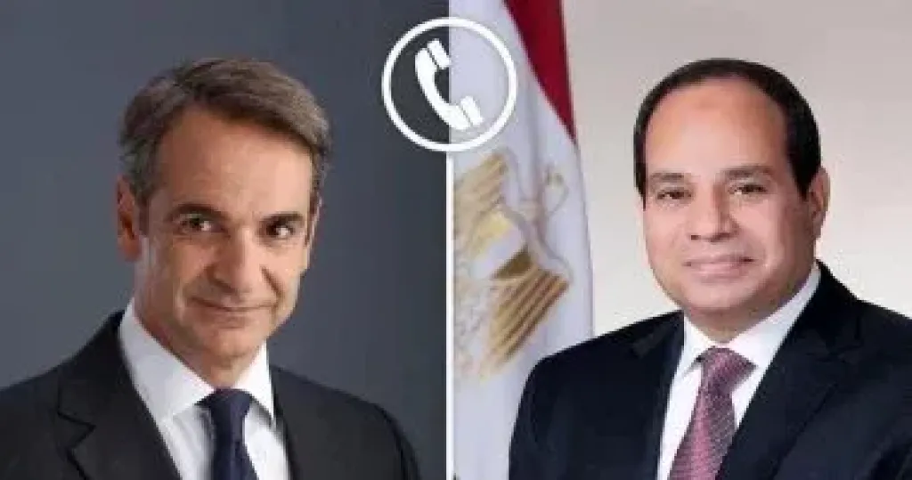 السيد الرئيس عبد الفتاح السيسي ورئيس وزراء اليونان
