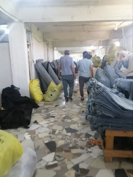 ضبط ٥ طن ملح مجهول المصدر