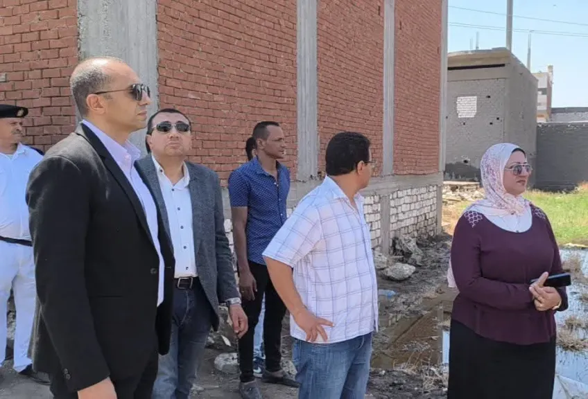 حملة لإزالة ١٤ حالة تعدي بكفر الدوار 