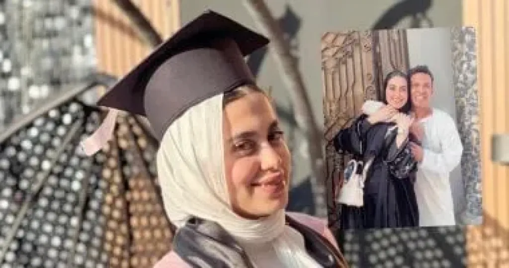 سعد الصغير وابنته منة