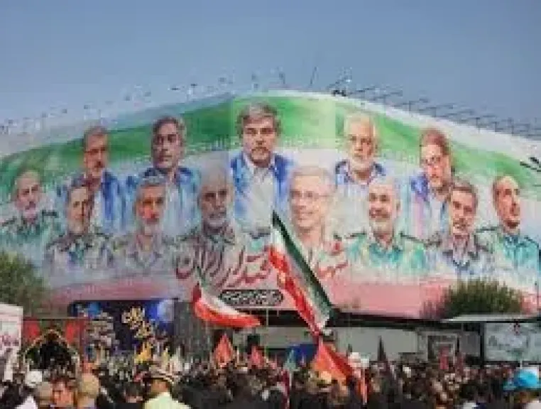إيران تشيع جثامين ضحايا الحرب مع إسرائيل 