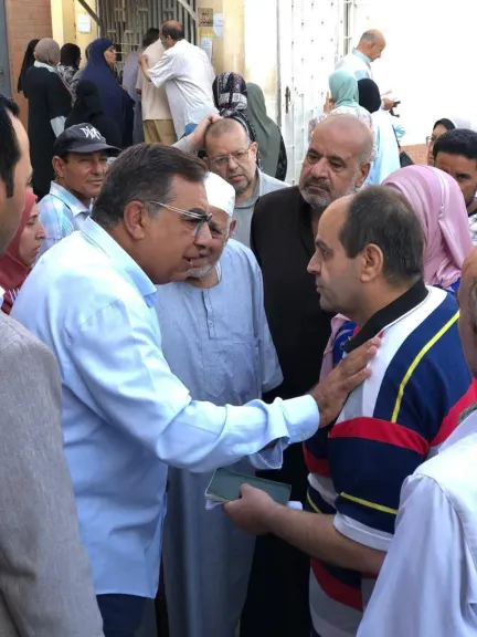 محافظ الدقهلية في زيارة مفاجئة 