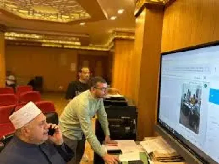 غرفة العمليات بقطاع المعاهد الأزهرية