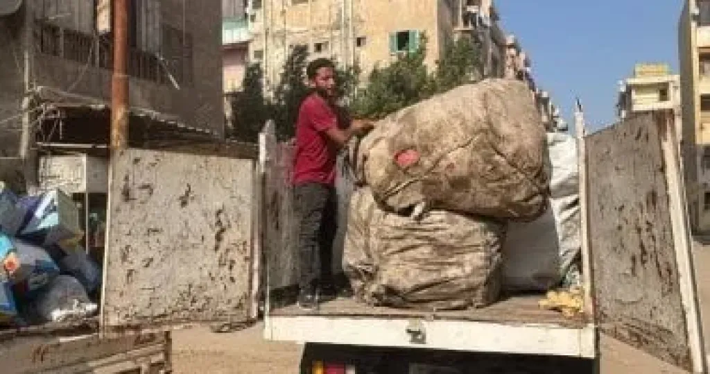 حملة ضبط مخازن الخردة وتشوينات الخردة العشوائية بدمياط