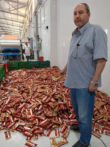 جانب من المضبوطات 