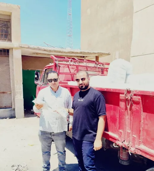 ضبط 10 طن اسمدة زراعية ودقيق
