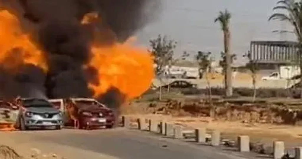 حادث انفجار خط الغاز باكتوبر - أرشيفية