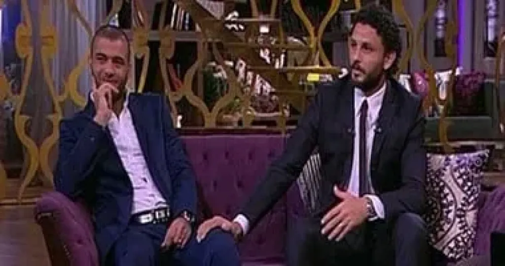 عماد متعب وحسام غالى