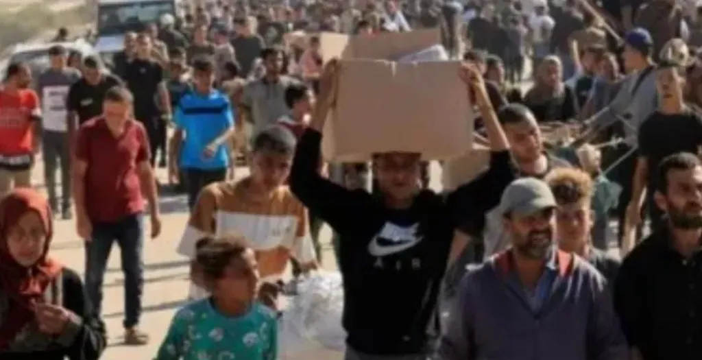 معاناة الفلسطينيين في قطاع غزة
