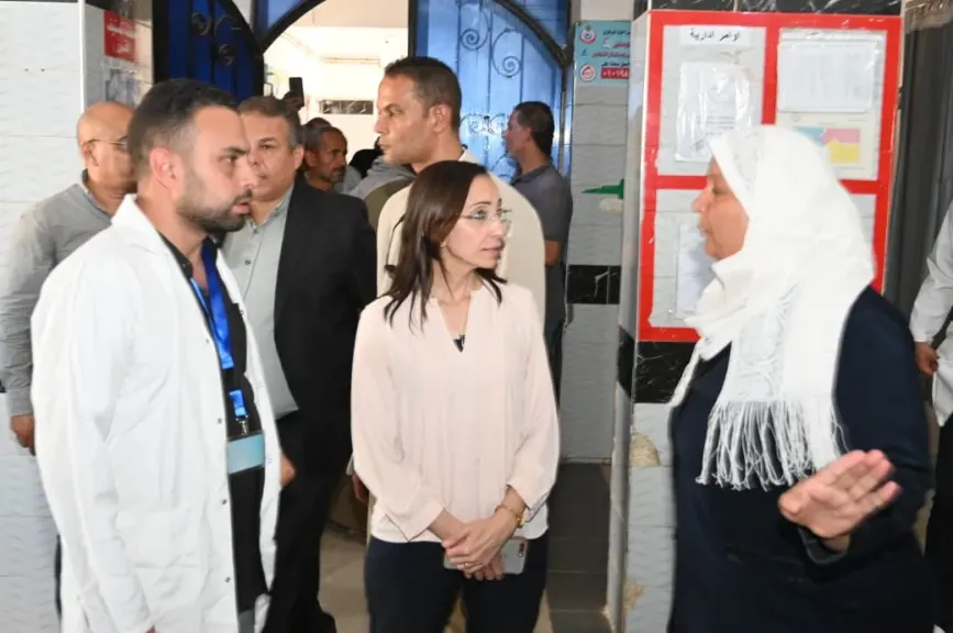 محافظ البحيرة جاكلين عازر
