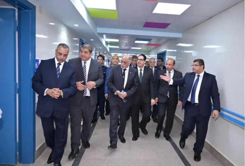 جانب من الزيارة
