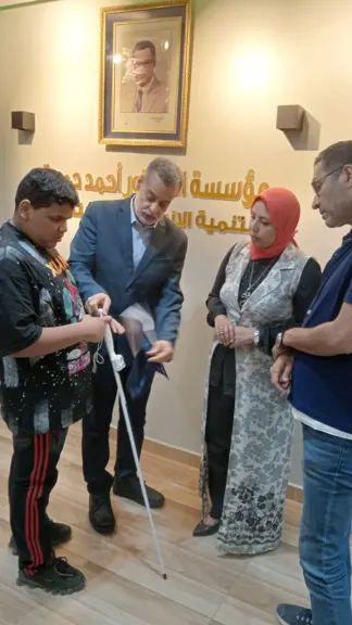 جانب من متابعه 