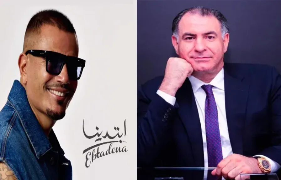الكاتب والإعلامي محمد فودة وعمرو دياب