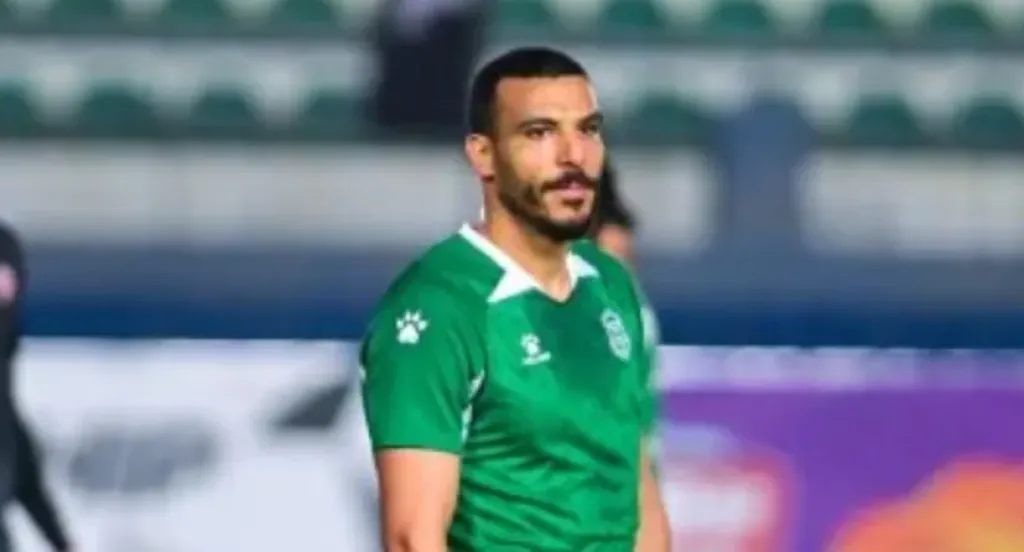 شكرى نجيب لاعب فريق الاتحاد السكندرى