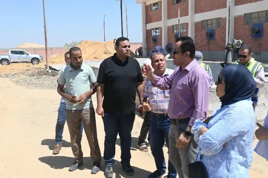 متابعة مشروعات تطوير منظومة الصرف