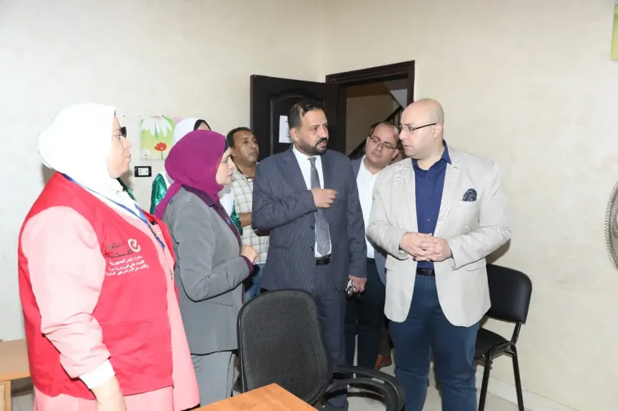 جولة تفقد محافظ بنى سويف
