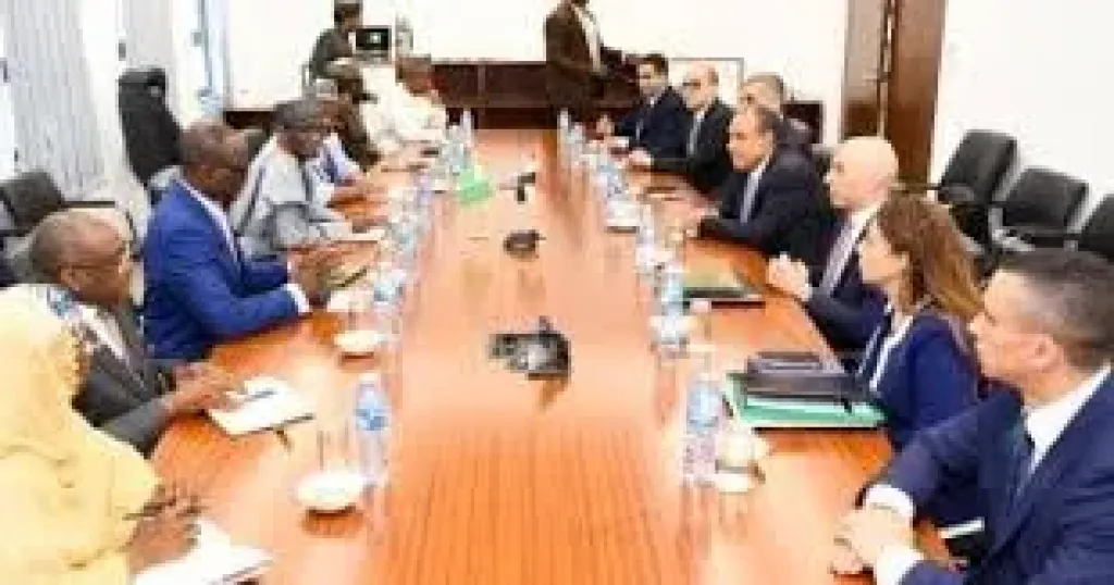 جانب من الاجتماع 