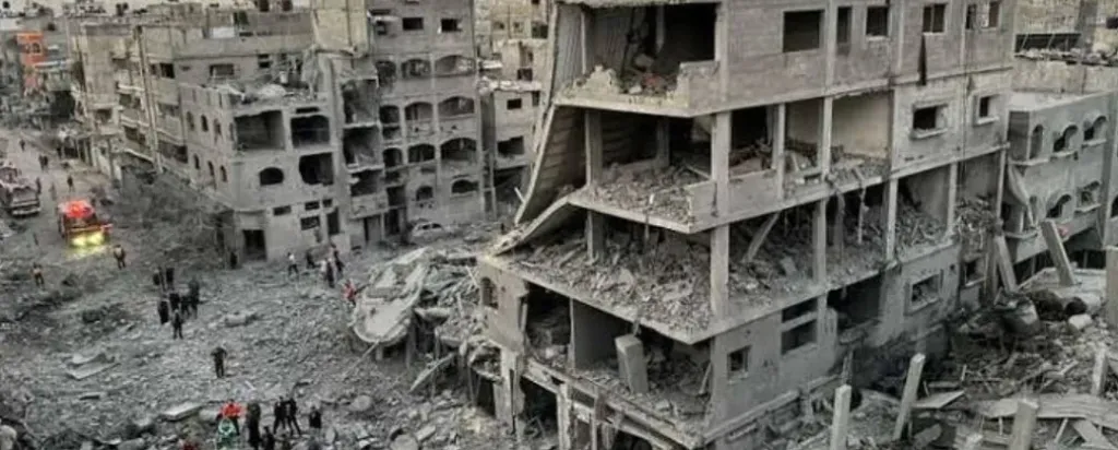 آثار الدمار فى قطاع غزة