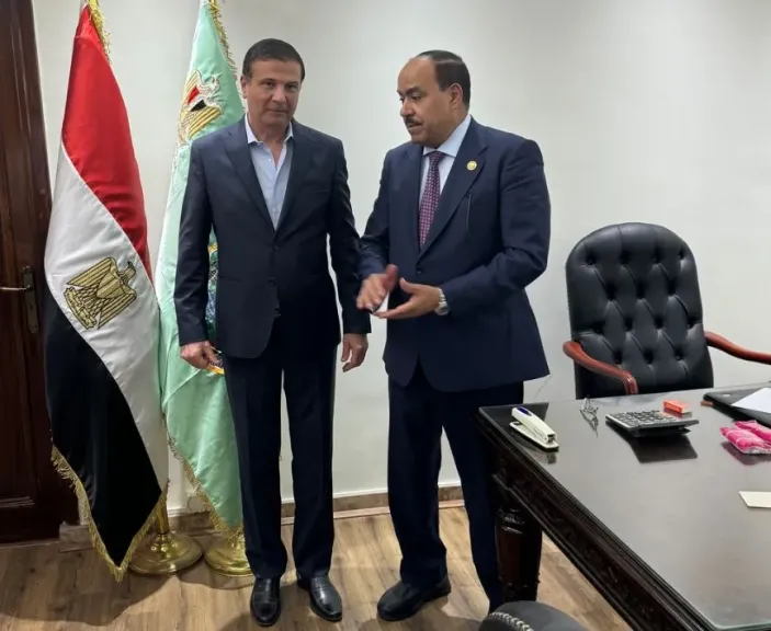 احمد قورة ووزير الزراعة