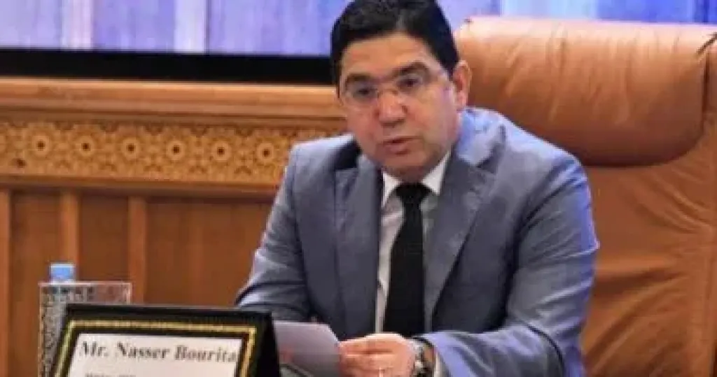 وزير خارجيه المغرب ناصر بوريطة