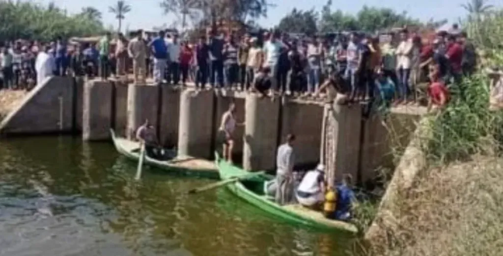 غرق طفل في الرياح البحيري بمنشأة القناطر