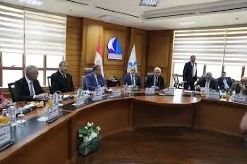 اجتماع المجلس الأعلى للجامعات بمقر جامعة كفر الشيخ